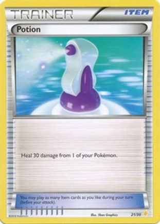 Potion (21 - Pikachu Libre Deck) - XY Trainer Kit Pikachu Libre & Suicune - - - 021 - Common XY Trainer Kit: Pikachu Libre & Suicune