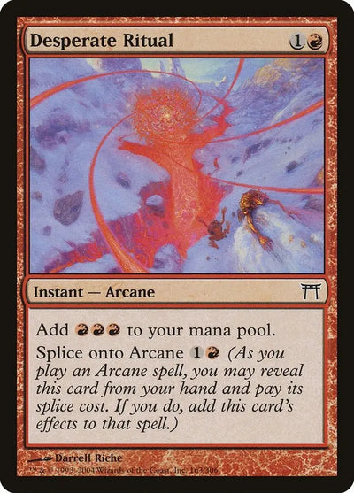 Desperate Ritual (Champions of Kamigawa) (163) Magic: The Gathering
