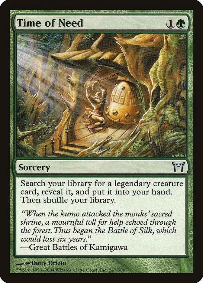 Time of Need (Champions of Kamigawa) (247) Magic: The Gathering