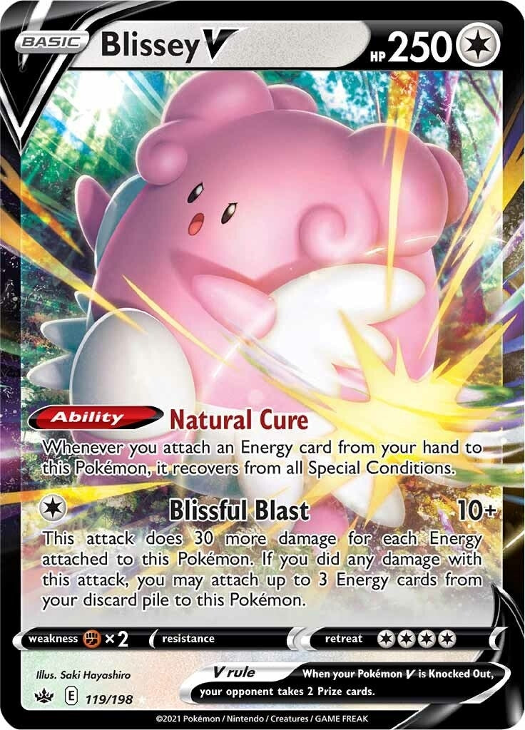 Blissey V (119/198) (SWSH06) - Long Street Comics