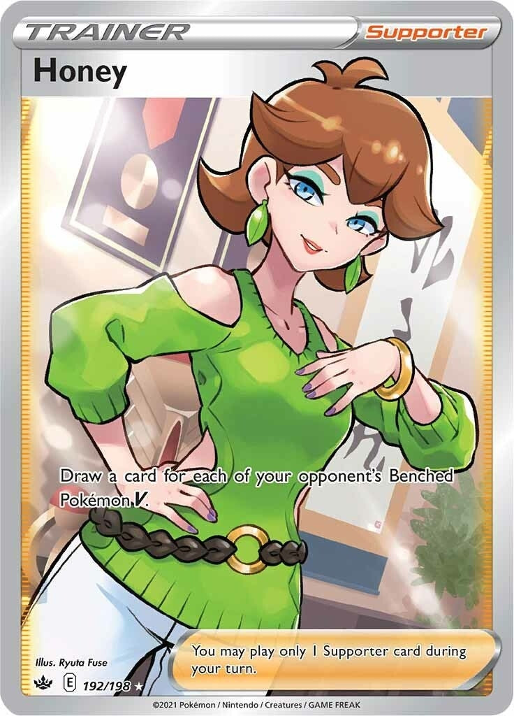 Honey (Full Art) (SWSH06: Chilling Reign) (192/198)