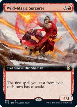 Wild-Magic Sorcerer (Extended Art) (305) (AFC) - Long Street Comics