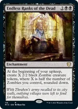 Endless Ranks of the Dead (Innistrad: Midnight Hunt) (116) Magic: The Gathering