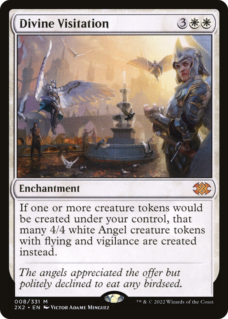 Divine Visitation (8) (2X2) Magic: The Gathering