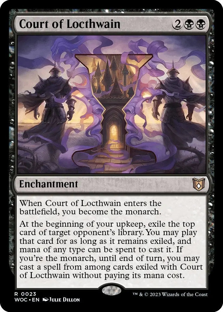 Court of Locthwain (Wilds of Eldraine) (23) Magic: The Gathering