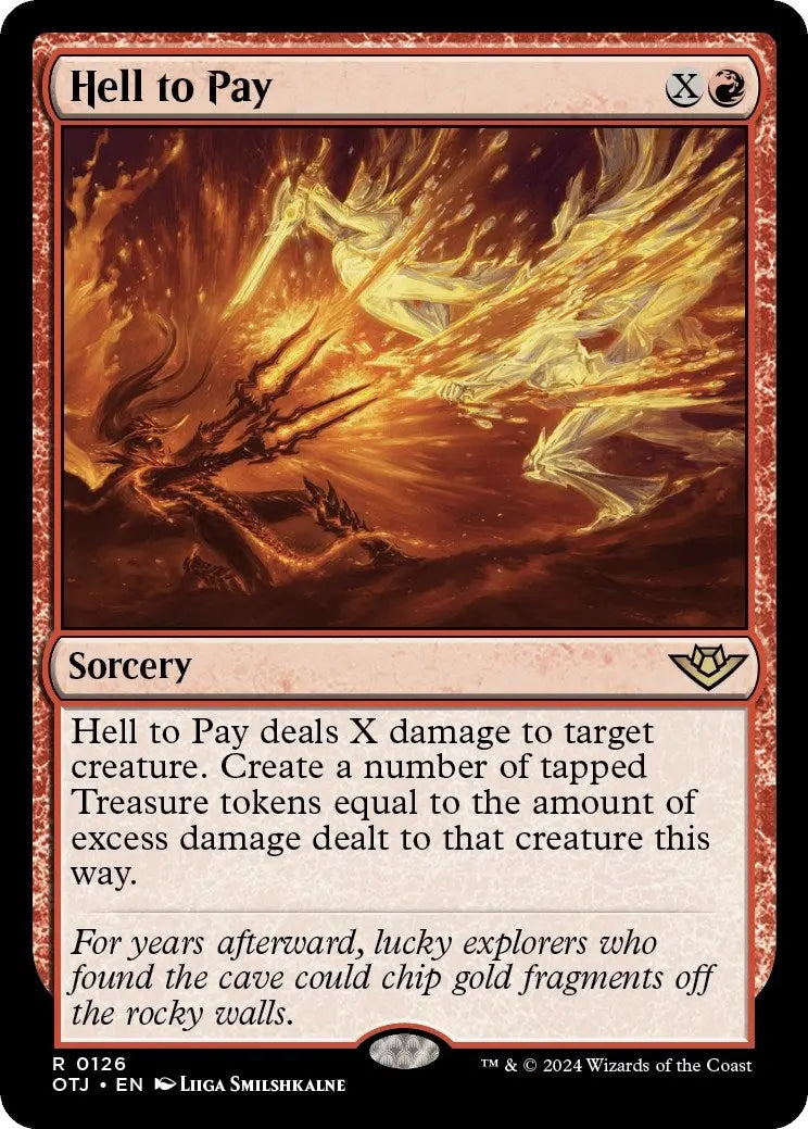 Hell to Pay (Outlaws of Thunder Junction) (126) Magic: The Gathering