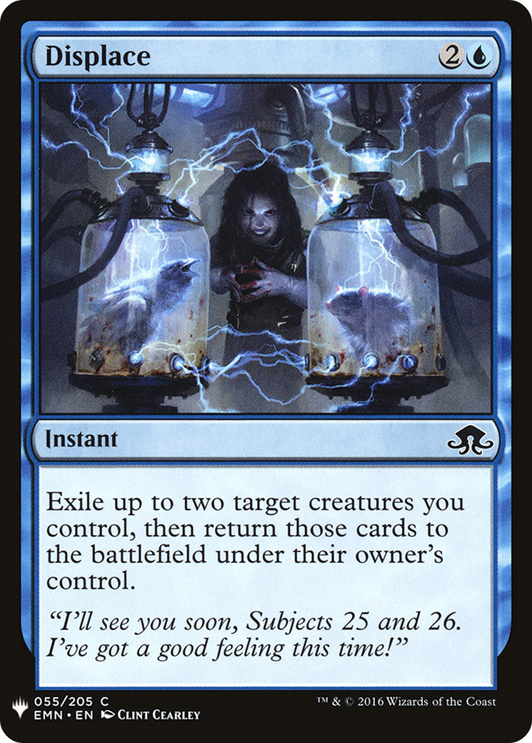Displace (55) (LIST) Magic: The Gathering