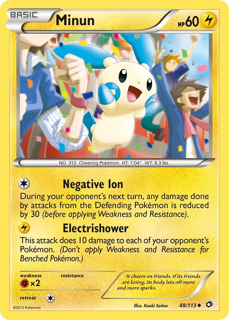 Minun (Legendary Treasures) (48/113)