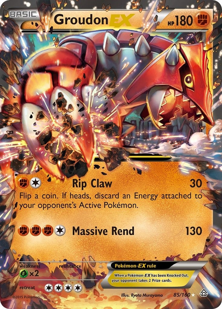 Groudon EX (XY - Primal Clash) (85/160)