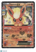 2016 Generations Flareon EX Holo Rare FA #RC6/RC32