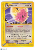 2002 Expedition Base Set Clefable Rare #41/165
