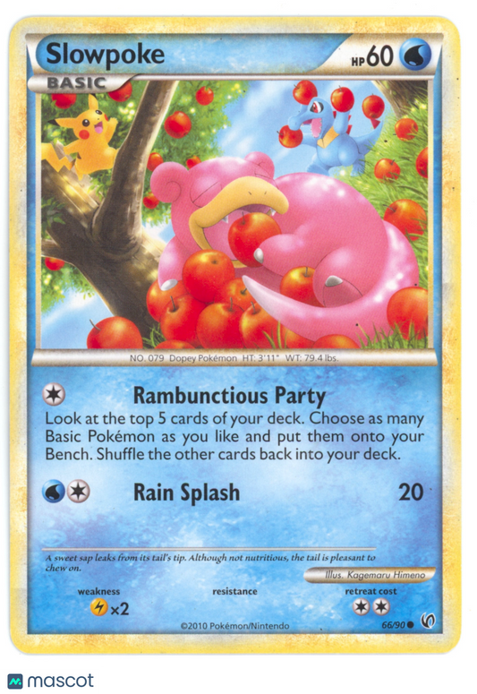 2014 HS Undaunted Slowpoke #66/90