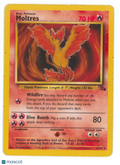 1999 Fossil Moltres Rare #27/62