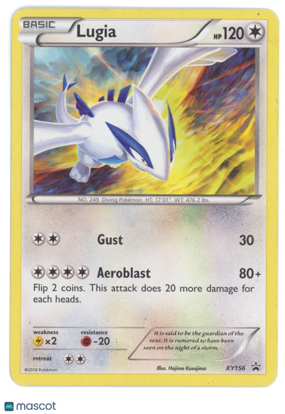 XY Promos Lugia Holo Black Star Promo #XY156