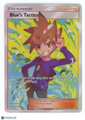 Unified Minds Blue's Tactics Holo Rare FA #231/236
