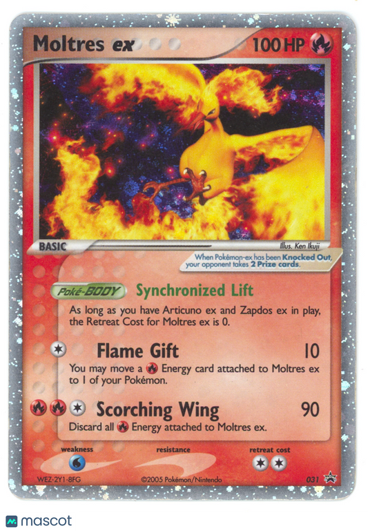 Moltres EX Holo Nintendo #031