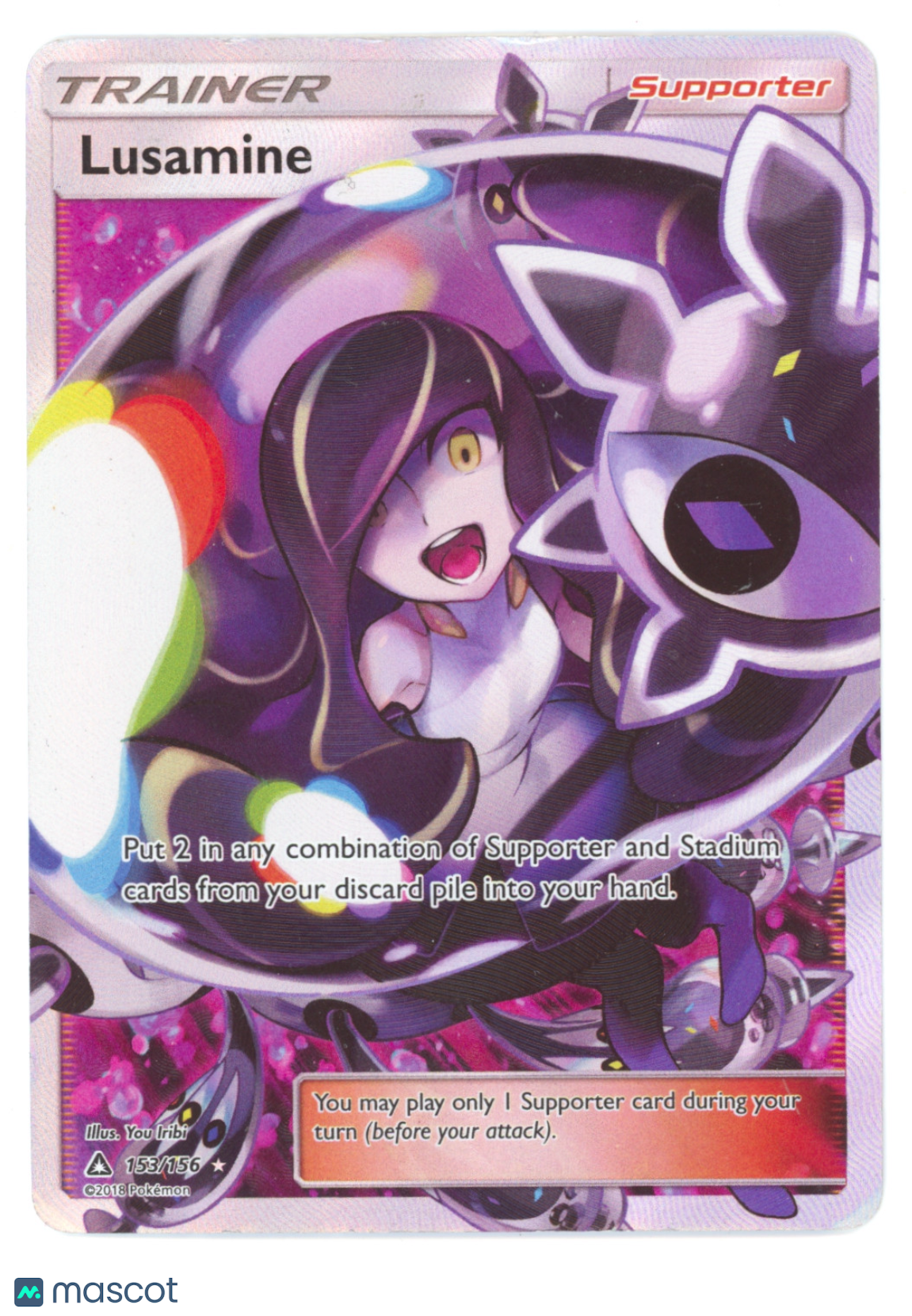 Lusamine Holo FA Ultra Prism #153/156