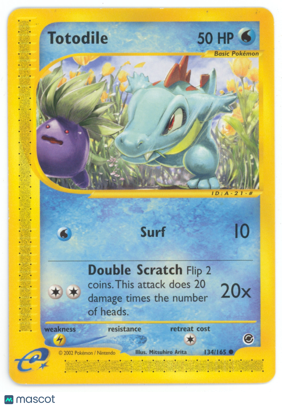 Totodile Expedition Base Set #134/165