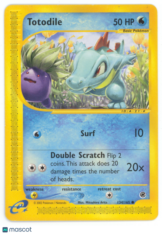 Totodile Expedition Base Set #134/165