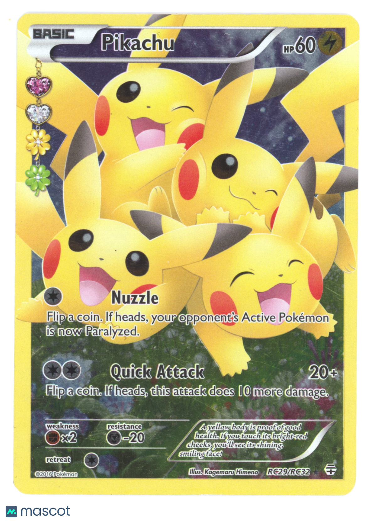 Pikachu Holo FA Generations #RC29/RC32