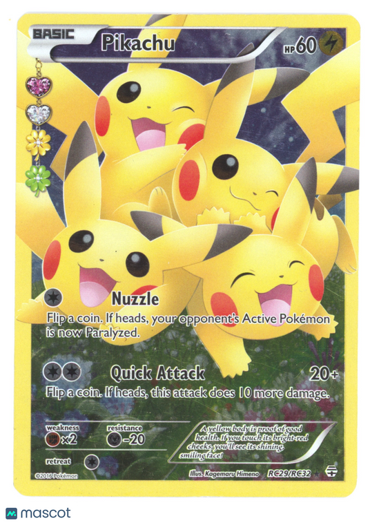 Pikachu Holo FA Generations #RC29/RC32