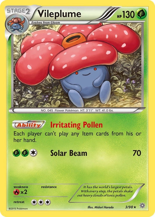 Vileplume (XY - Ancient Origins) (3/98)
