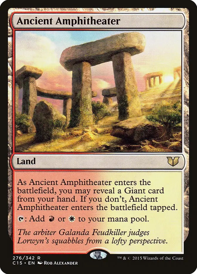 Ancient Amphitheater [C15 - 276] Commander 2015