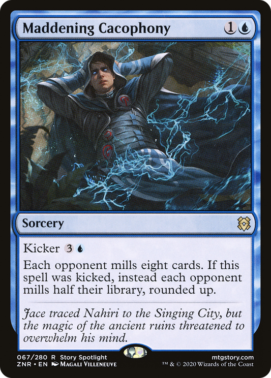Maddening Cacophony (67) (ZNR) Magic: The Gathering