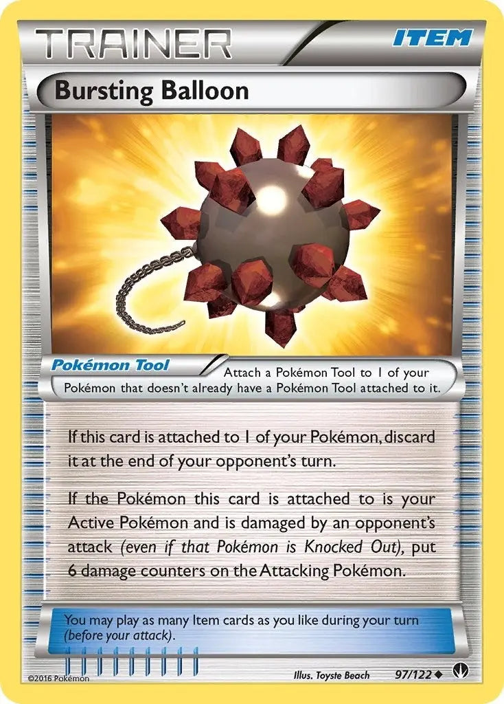 Bursting Balloon (XY - BREAKpoint) (97/122) Pokemon