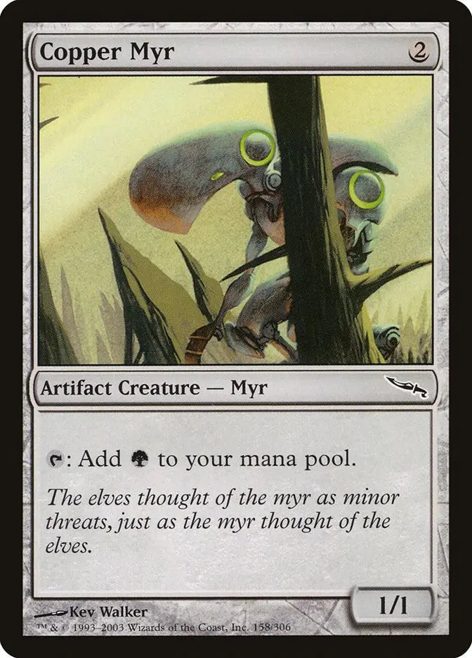 Copper Myr [MRD - 158] Mirrodin