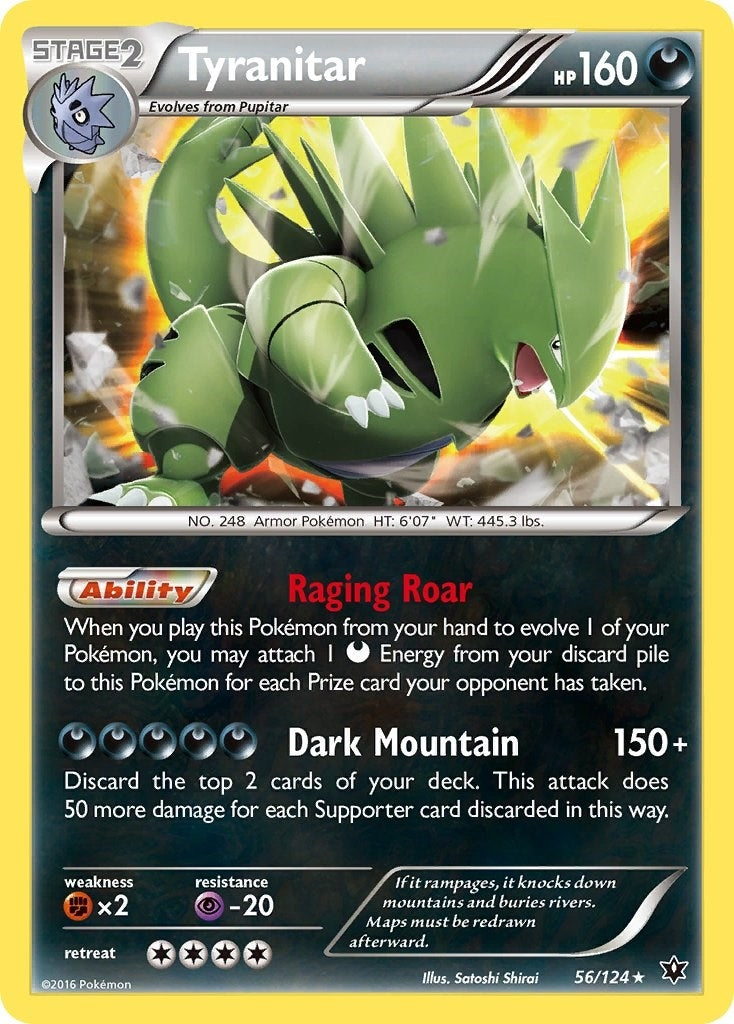 Tyranitar (XY - Fates Collide) (56/124)