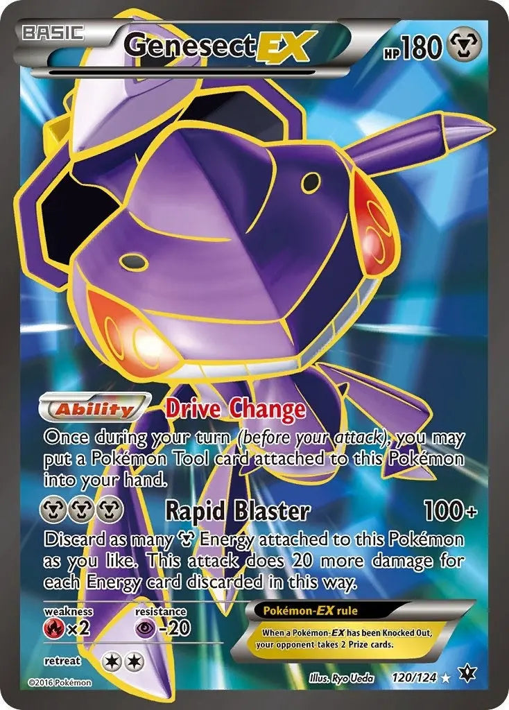 Genesect EX (Full Art) (XY - Fates Collide) (120/124) Pokemon
