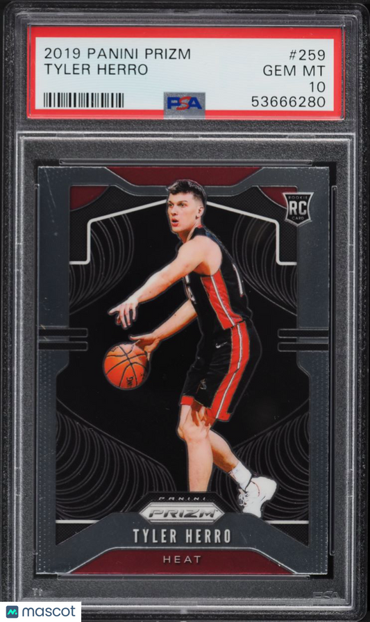 2019 Panini Prizm Tyler Herro #259 PSA 10