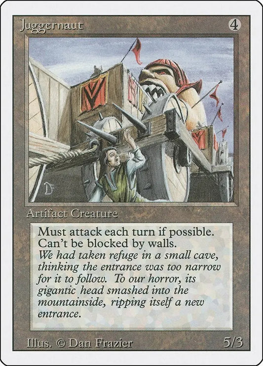 Juggernaut (Revised Edition) Magic: The Gathering