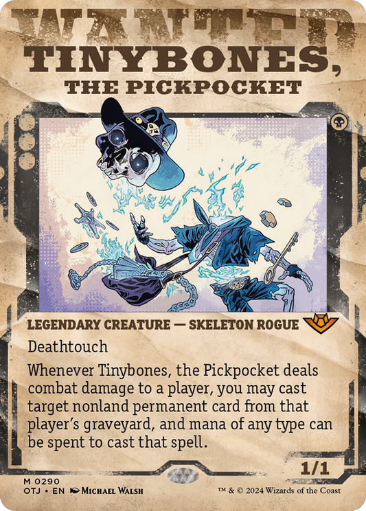 Tinybones, the Pickpocket (Showcase) (290) (OTJ) Magic: The Gathering
