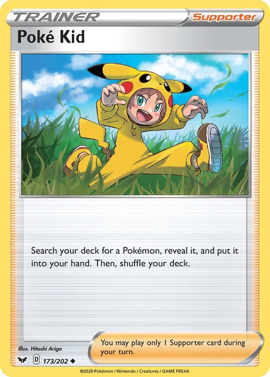 Poke Kid (SWSH01: Sword & Shield Base Set) (173/202)