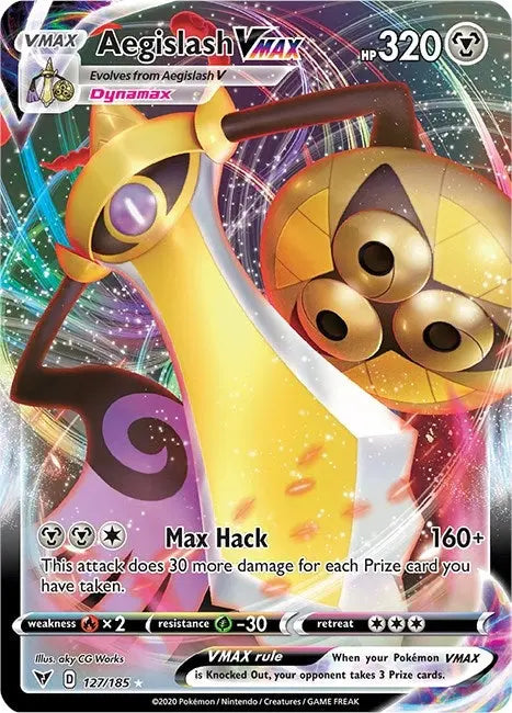 Aegislash VMAX (SWSH04: Vivid Voltage) (127/185) Pokemon