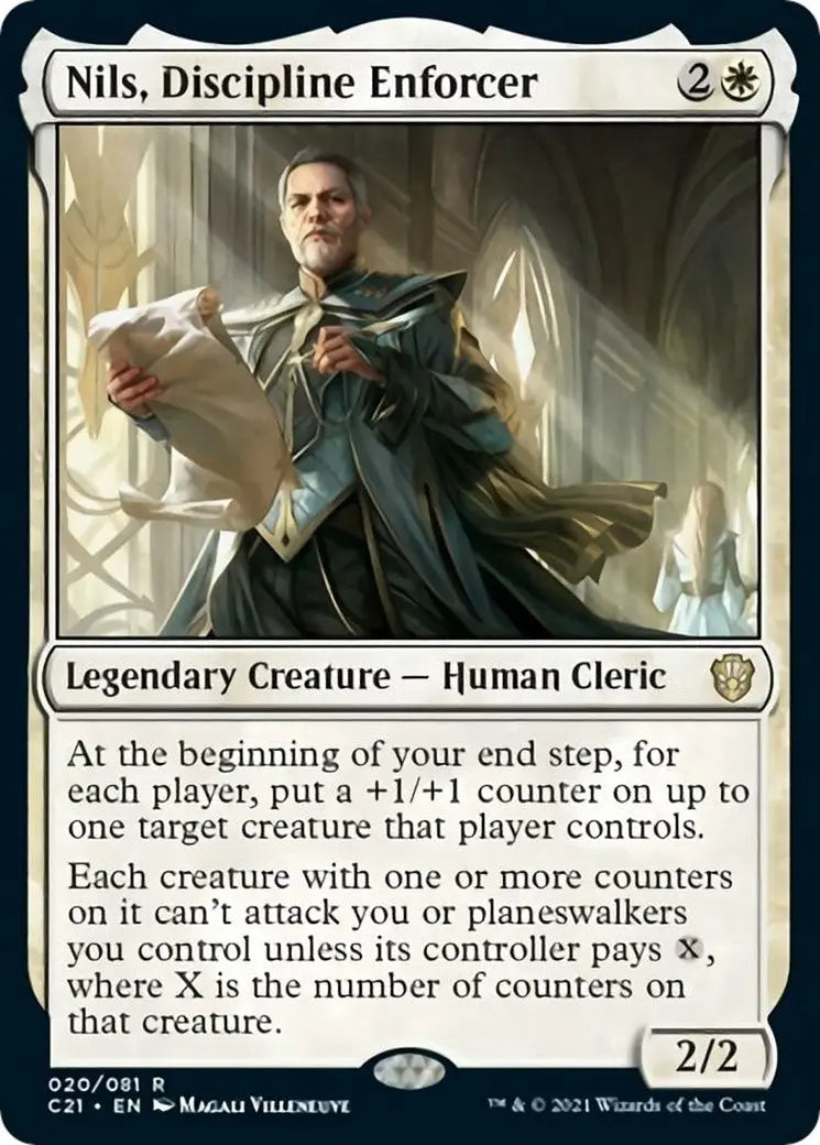 Nils, Discipline Enforcer (Commander 2021) (20) Magic: The Gathering