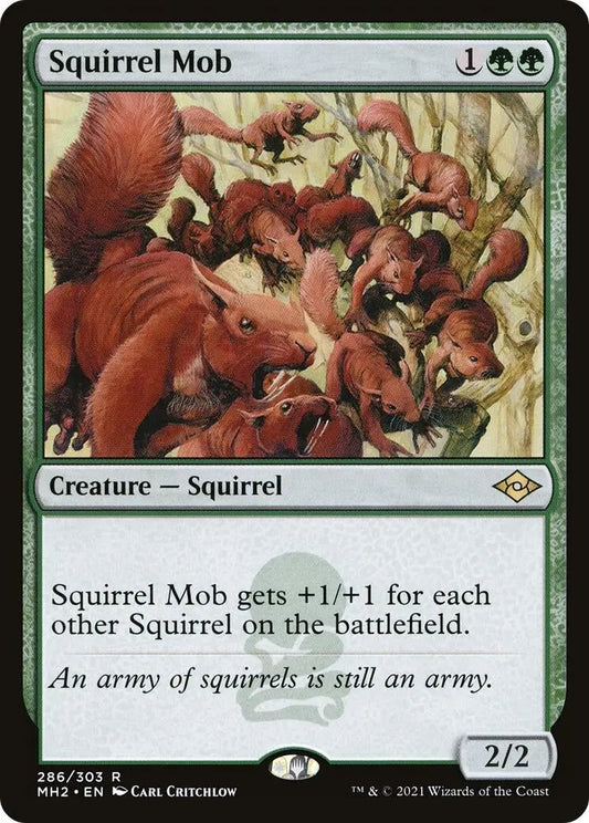 Squirrel Mob (Modern Horizons 2) (286) Magic: The Gathering