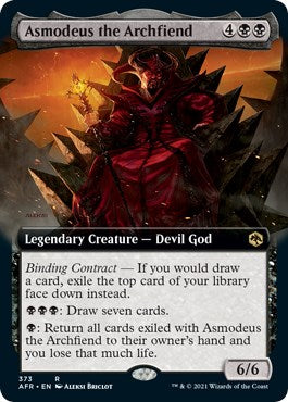 Asmodeus the Archfiend (Extended Art) [AFR - 373]