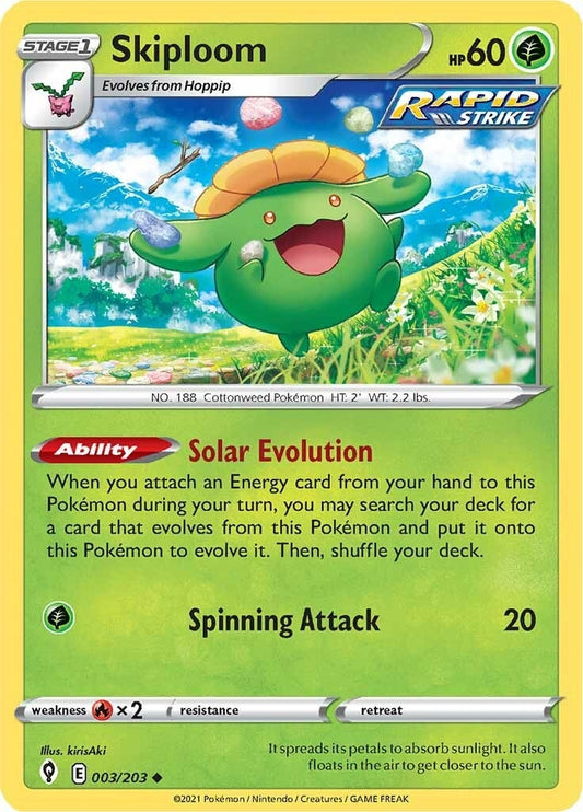 Skiploom (SWSH07: Evolving Skies) (003/203)