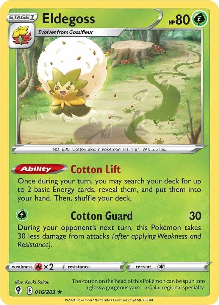 Eldegoss (SWSH07: Evolving Skies) (016/203)