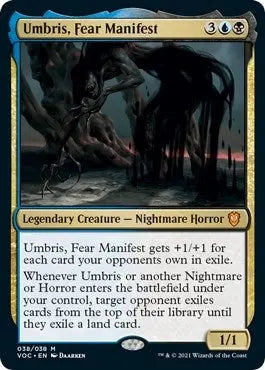 Umbris, Fear Manifest (Innistrad: Crimson Vow) (38) Magic: The Gathering