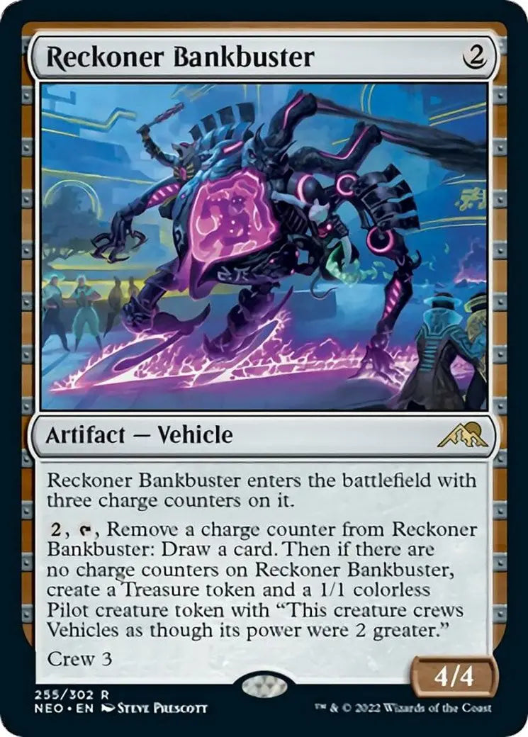 Reckoner Bankbuster [NEO - 255] Kamigawa: Neon Dynasty