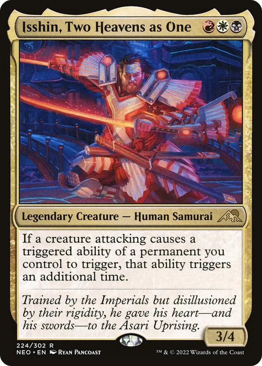 Isshin, Two Heavens as One (Kamigawa: Neon Dynasty) (224) Magic: The Gathering