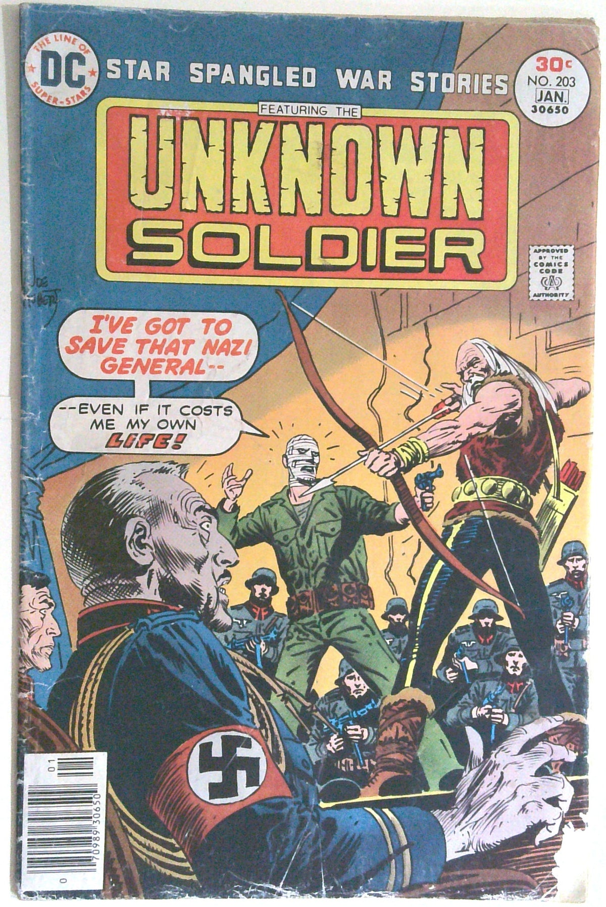 Star Spangled War Stories #203 (Newsstand) – image 1