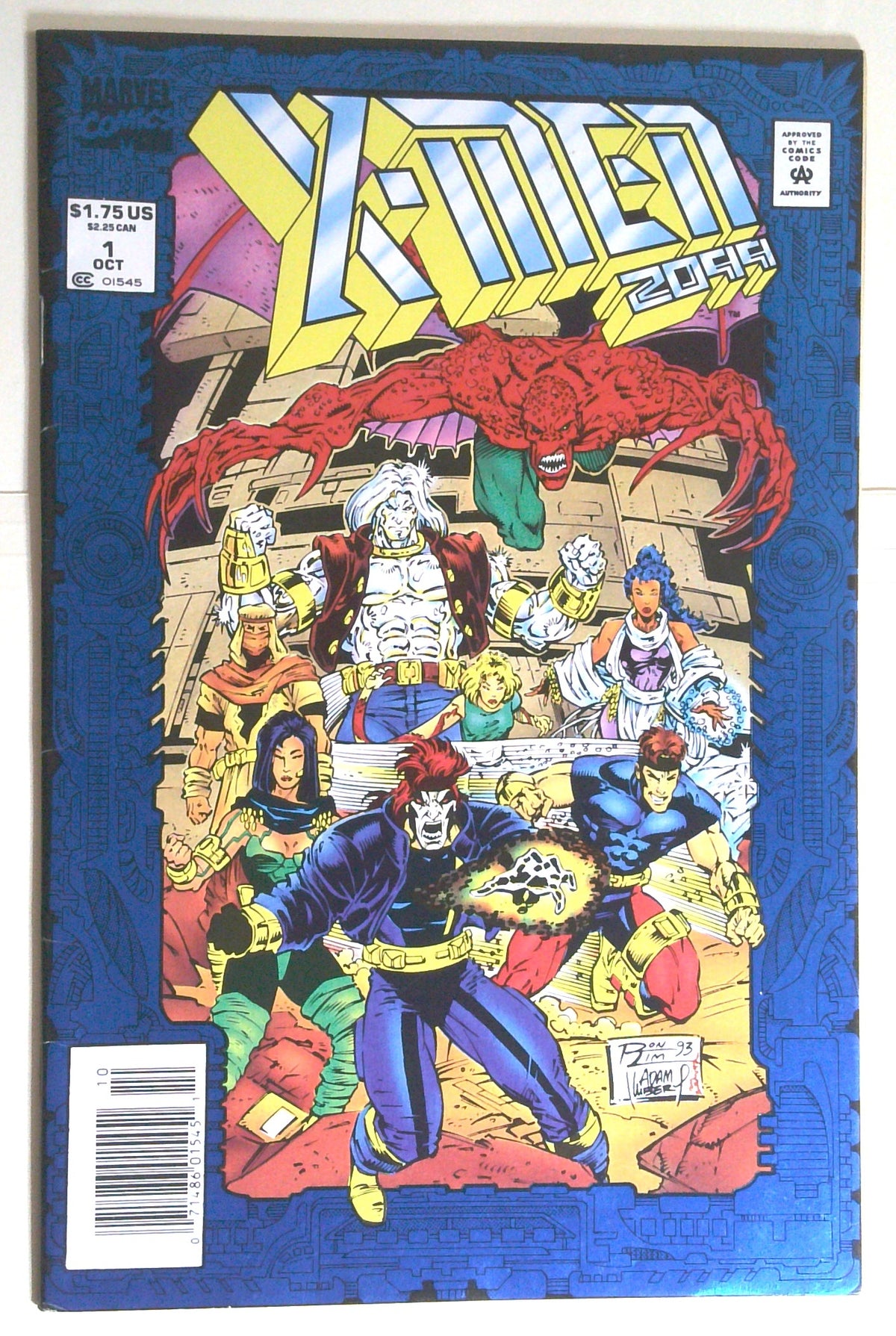X-Men 2099 #1 (Newsstand) – image 1