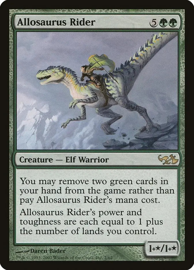 Allosaurus Rider (Elves vs. Goblins) (2) Magic: The Gathering