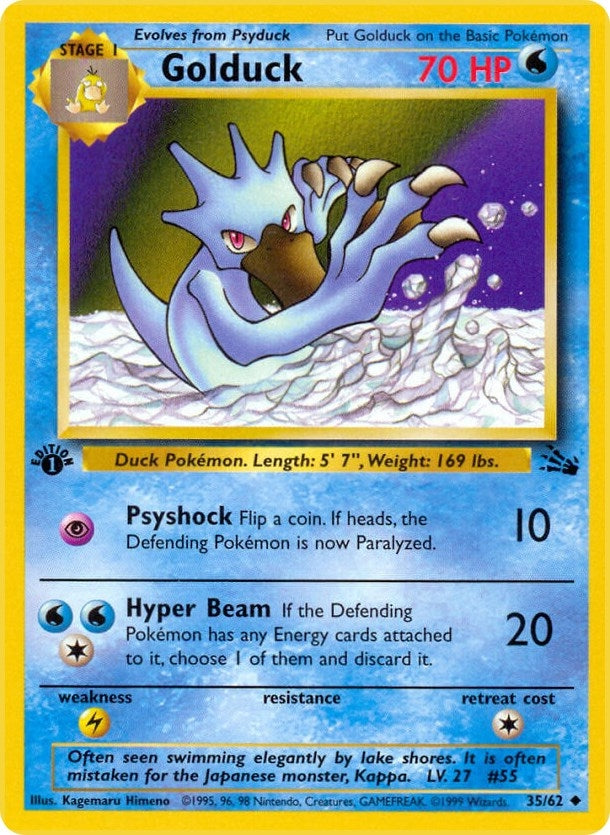 Golduck (Fossil) (35/62)