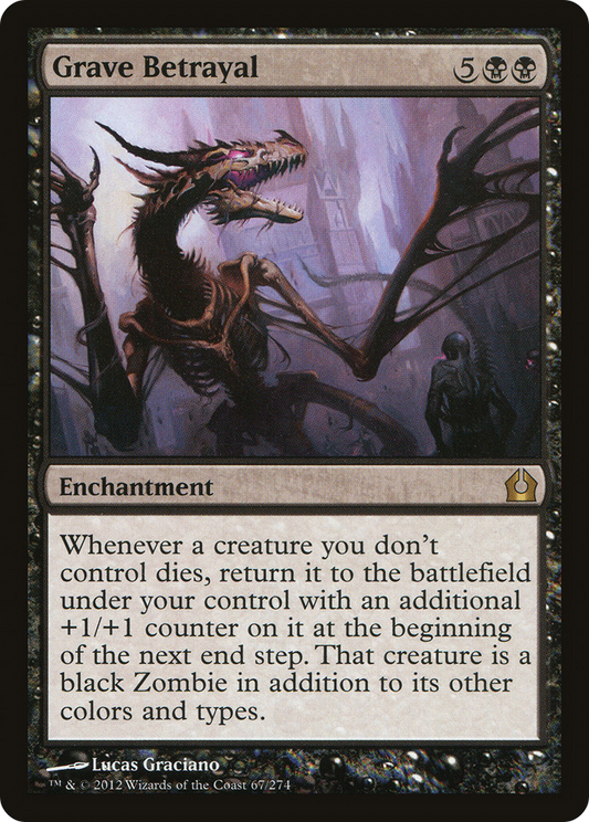Grave Betrayal (67) (RTR) Magic: The Gathering